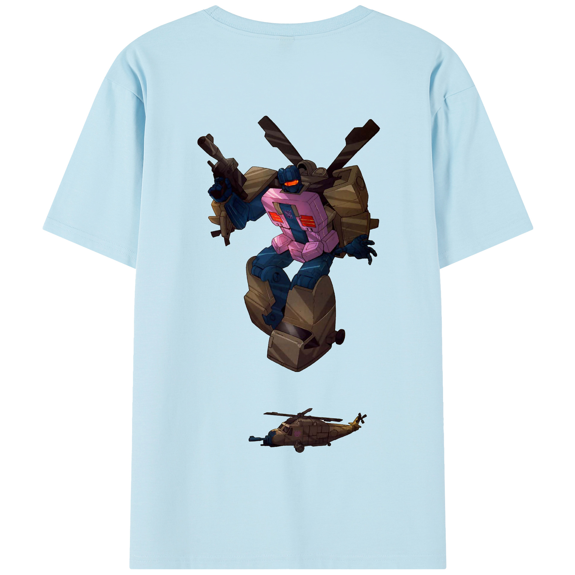 （画像用）  綿100％半袖Tシャツ（背面プリント）